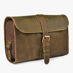 Classic Brown Leather Men's Bag